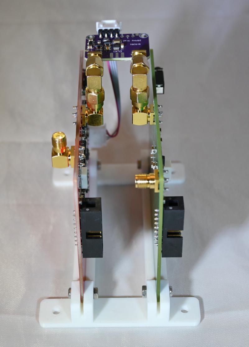 Dual Bracket Assembly RF-In/RF-Out View