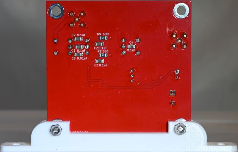 Low Power Amplifier Back View