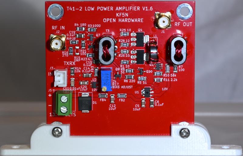 Low Power Amplifier Front View