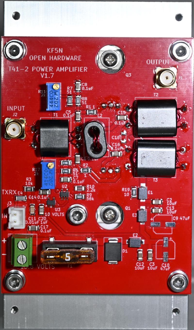 Power Amplifier Front View