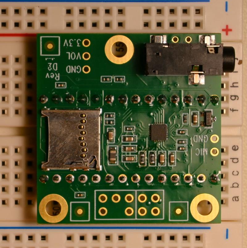 Audio Adapter with 0 ohm resistors installed
